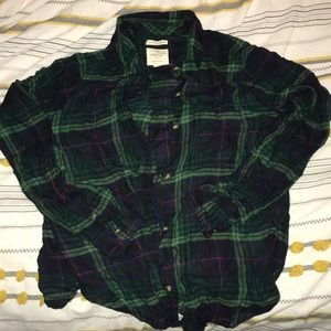 Boyfriend fit flannel